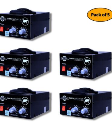 1500 SQ Feet Ultrasonic Pest Repeller for Home, Office, Store Rooms, Kitchen, Storeroom, Hotel, Restaurant, Hospital and Warehouse etc. /1 Year Guarantee / Made in India - Pack Of 5