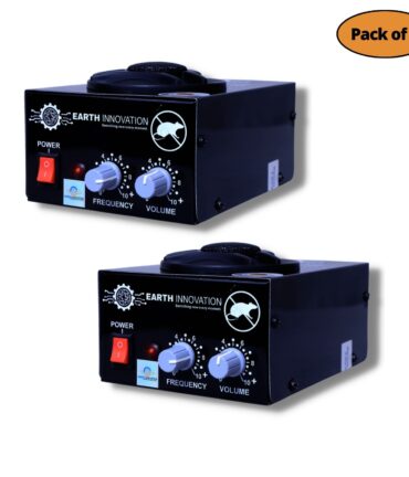 Ultrasonic Shield Pest Repeller Device for Home, Office, kitchen, Store, Hotel & Hospitals / No Chemicals, No Smell, or No Traps / Plug & Easy To Use / Made in India / 1500 SQ. Feet - Pack Of 2