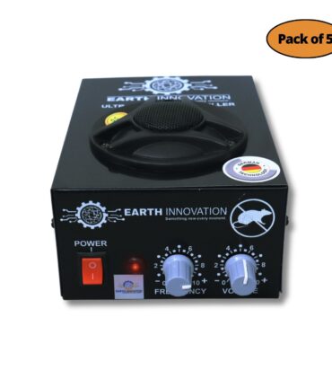 1500 SQ Feet Ultrasonic Pest Repeller for Home, Office, Store Rooms, Kitchen, Storeroom, Hotel, Restaurant, Hospital and Warehouse etc. /1 Year Guarantee / Made in India - Pack Of 5
