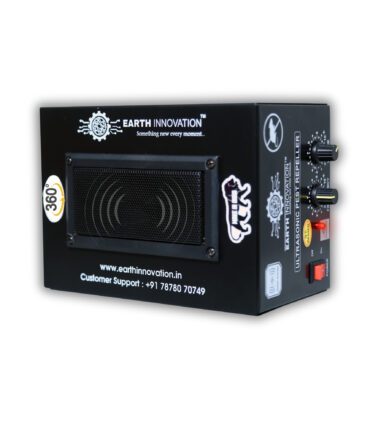 Ultrasonic Shield Pest Repeller / Ultrasound Rat Repellent Device Get Rid of Rat, Mice, Mouse and Squirrel Etc. (2000 SQ Area Covered) Made in India.