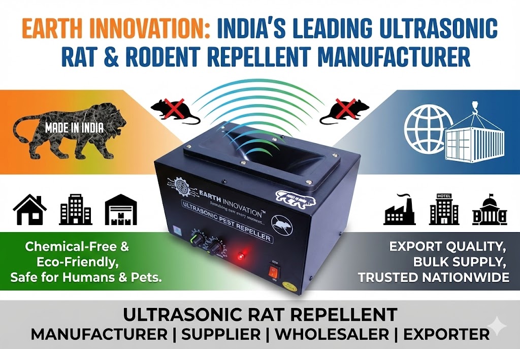 Ultrasonic Rodent Repellent Supplier India